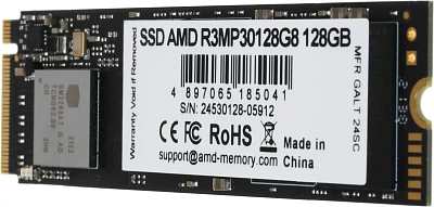 Твердотельный накопитель 128GB SDD AMD RADEON R3 (R3MP30128G8)