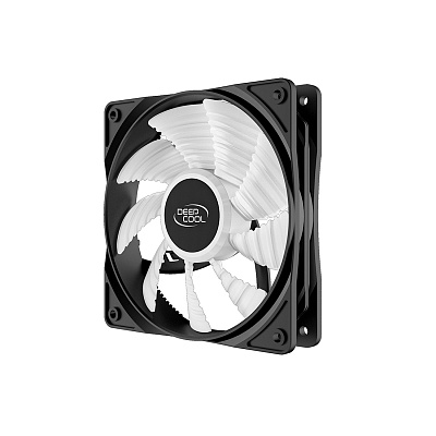 Кулер для компьютерного корпуса Deepcool RF 120W (DP-FLED-RF120-WH)