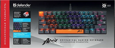 Клавиатура Defender Apex GK-002 (45003)