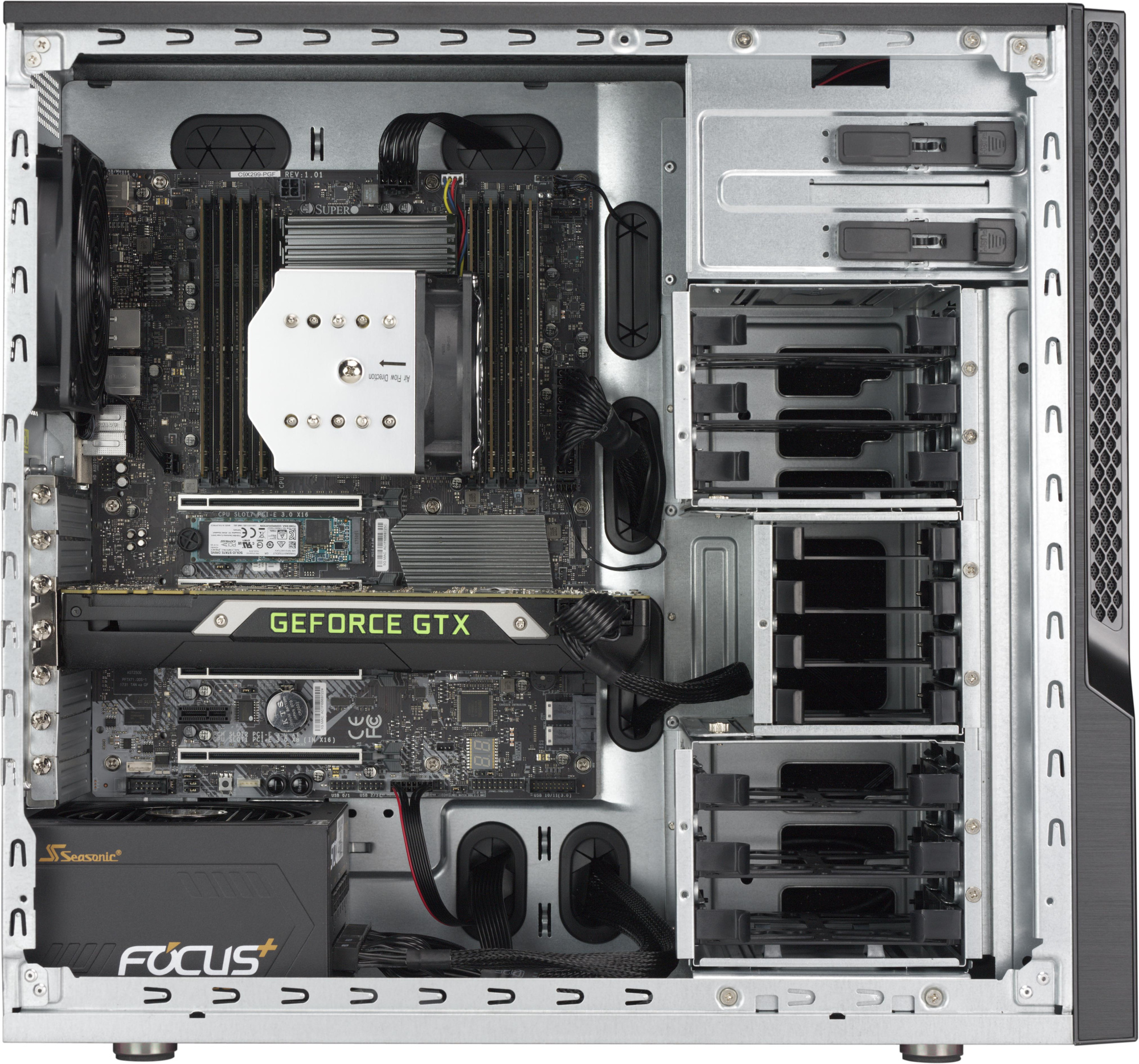 Корпус Supermicro SuperChassis GS5A-754K Midi Tower () Корпус Supermicro SuperChassis GS5A-754K Midi Tower ()