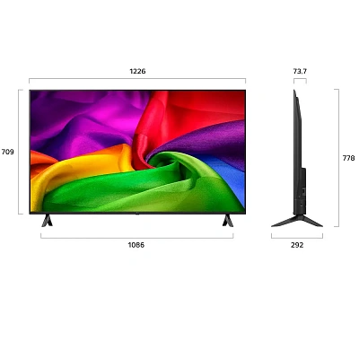 Телевизор LG NANO 4K UHD AI NU80 2026 55" (55NU800B6LA)