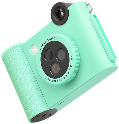 Фотоаппарат моментальной печати Kodak Smile+ зеленый (RODSMPCAMGN)