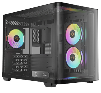 Корпус Ocypus Iota C50 BK Curve ARGB Digital (Iota-C50-BKD300CD-GL)