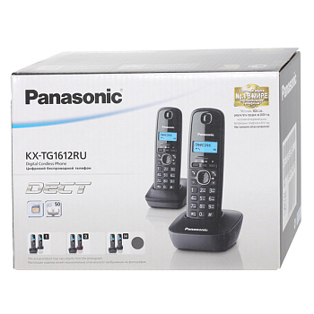 Радиотелефон PANASONIC KX-TG1612RUH (KX-TG1612RUH)