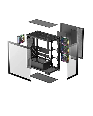 Компьютерный корпус Deepcool CG580 4F V2 (R-CG580-BKADA4-G-2)