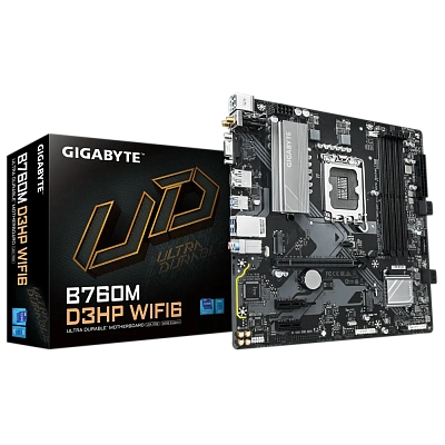 Материнская плата Gigabyte B760M D3HP WiFi6 (B760M D3HP WIFI6)