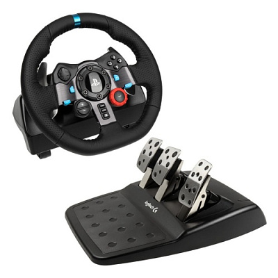 Игровой руль Logitech G29 Driving Force с педалями (941-000112)