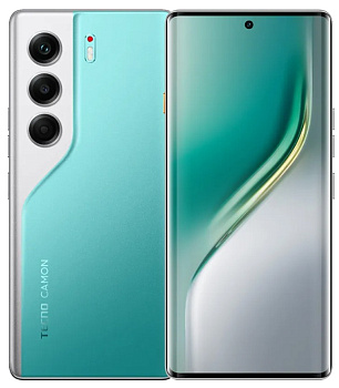 Смартфон TECNO CAMON 40, 256+8 GB, Emerald Lake Green (CM5/256/8GB/Emerald Lake Green)