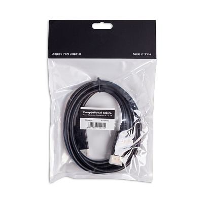 Интерфейсный кабель iPower Displayport-Displayport 4k 2 м. 5 в. (iPDP4k20)