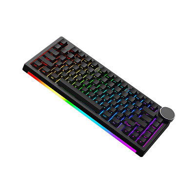 Клавиатура Ajazz AK820 V2, Ice Island Switch, Black (AK820V2/Island/Black)