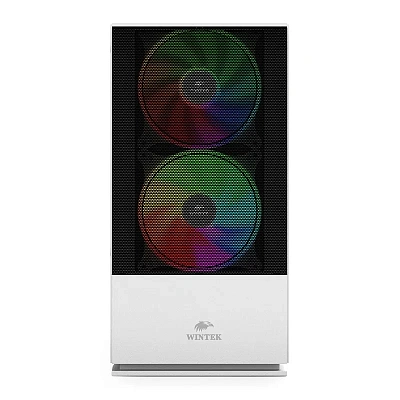 Корпус Wintek  Shadow 701-W TG, mATX, White (SHADOW 701-W TG)