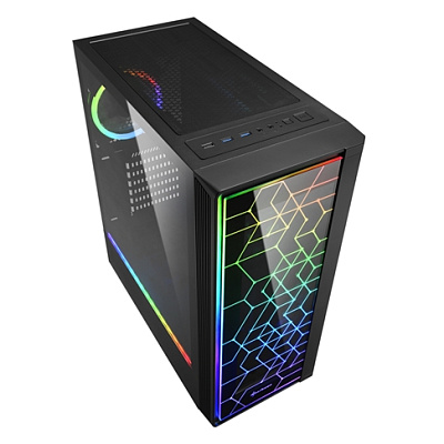 Корпус ПК без БП Sharkoon RGB LIT100 