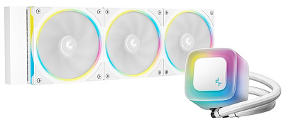 Система водяного охлаждения DeepCool LE360 Pro WH (R-LE360PRO-WHAMMC-G-1)