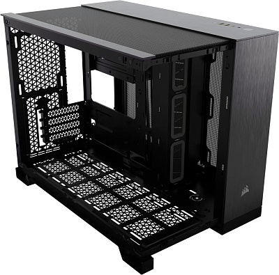 Корпус Corsair 2500X, Black - Obsidian Aluminum (CC-9011287-WW)
