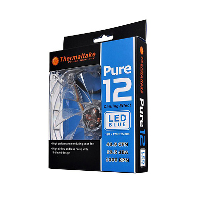 Вентилятор для корпуса Thermaltake Pure S 12 (CL-F006-PL12BL-A)