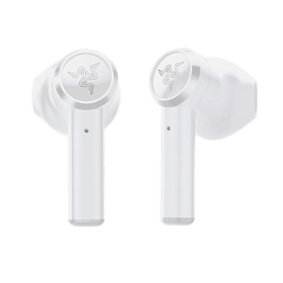  Bluetooth гарнитура Razer Hammerhead True Wireles, белый (RZ12-02970500-R3M1)