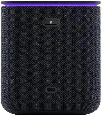 Умная колонка Яндекс.Станция Миди с Zigbee, Чёрная (YNDX-00054BLK)