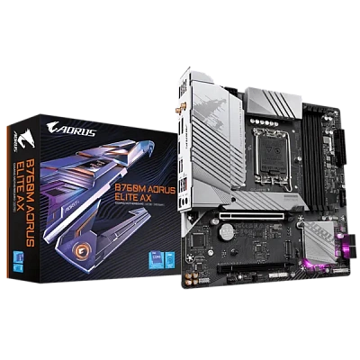 Материнская плата Gigabyte B760M Aorus Elite AX (B760M AORUS ELITE AX 1.0/B760M AORUS ELITE AX 1.3)