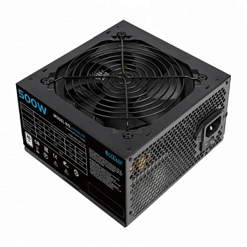 Блок питания PCCooler HW500-NP, 500W, Non Modular, 80+, Fan 120mm, HW500-NP (HW500-NP)