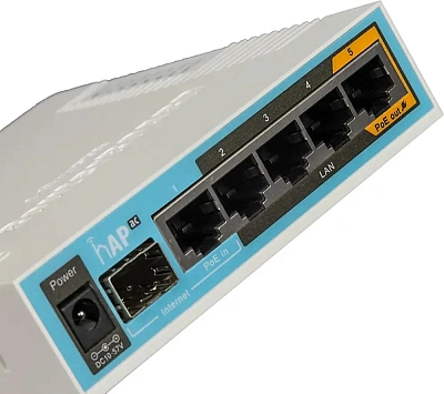 Маршрутизатор MikroTik hAP ac (RB962UiGS-5HacT2HnT)