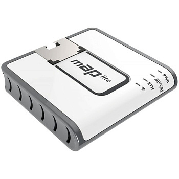 Маршрутизатор Mikrotik RBMAPL-2ND 2,4GHz, 10/100М, Wi-Fi only (RBMAPL-2ND)