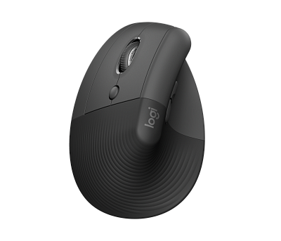 Мышка беспроводная вертикальная Logitech Lift Graphite (910-006473)