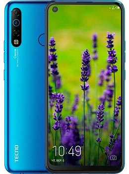 Смартфон Tecno Camon 12 Air, 3/32GB, Bay Blue (CC6 BAY BLUE 3/32GB)