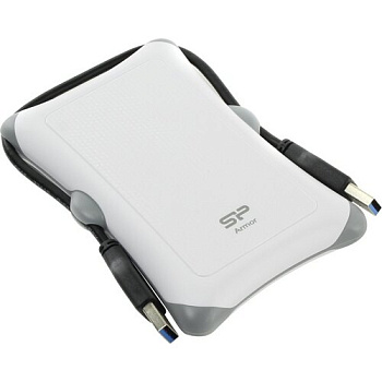 Внешний жесткий диск HDD USB 2 TB Silicon Power, A30, USB 3.1, white (SP020TBPHDA30S3W)
