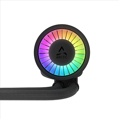 Водяное охлаждение ARCTIC Liquid Freezer III Pro 420 A-RGB, Black (ACFRE00185A)