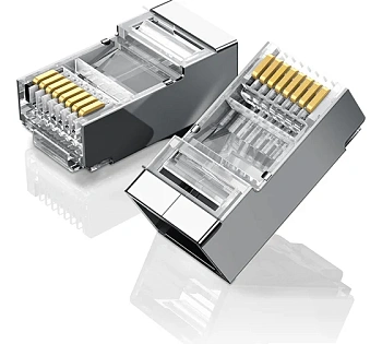 Коннектор UGREEN RJ-45 (FTP) CAT 6, 1шт., NW111 (50248)