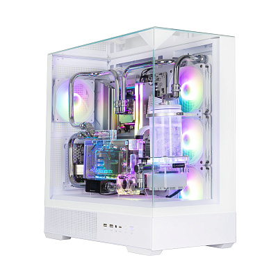 Компьютерный корпус Zalman P40 Prism Plus White (P40 Prism Plus White)