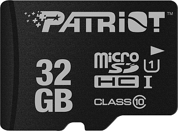 Карта памяти MemoryCard microSDXC  32GB Patriot LX Series, SDHC Class 10 (PSF32GMDC10)