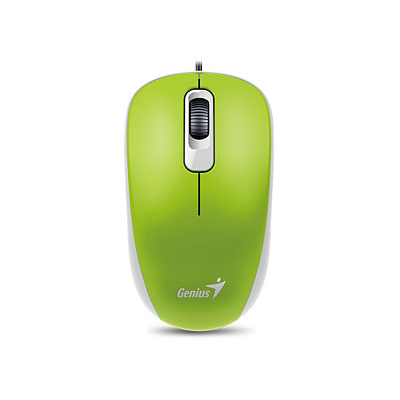 Компьютерная мышь  Genius DX-110 Green (DX-110, USB Green)