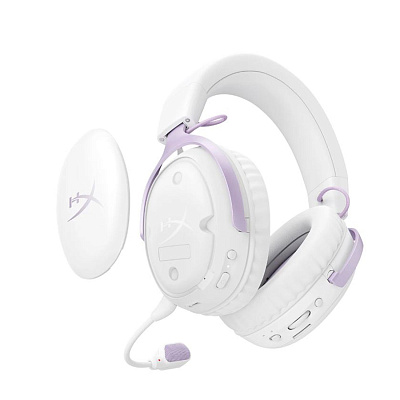 Гарнитура, HyperX Cloud III S Wireless, Фиолетовый (D95DFAA)