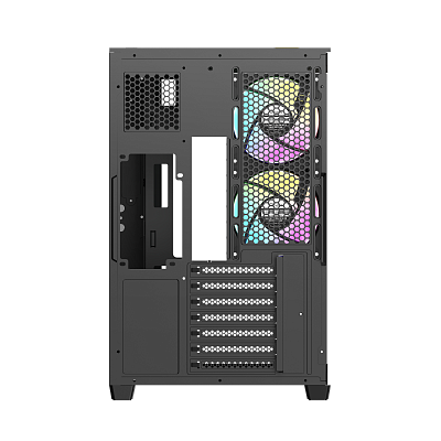 Корпус Ocypus Delta C74 BK ARGB - Черный (Delta-C74-BKD200XX-GL)
