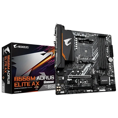 Материнская плата Gigabyte B550M Aorus Elite AX  (B550M AORUS ELITE AX)