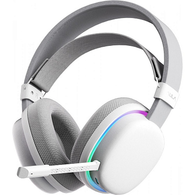 Наушники с микрофоном AULA G7 White, 1000mAh, RGB (G7 White)