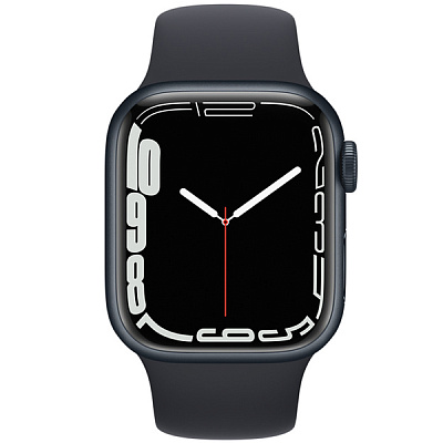 Смарт-часы Apple Watch Series 7, 41mm, 32GB ROM, Midnight (MKMX3GK)