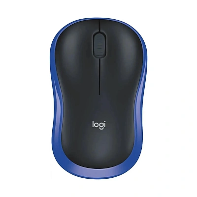Мышь LOGITECH M185 Wireless Mouse - BLUE - EWR2 (910-002236)
