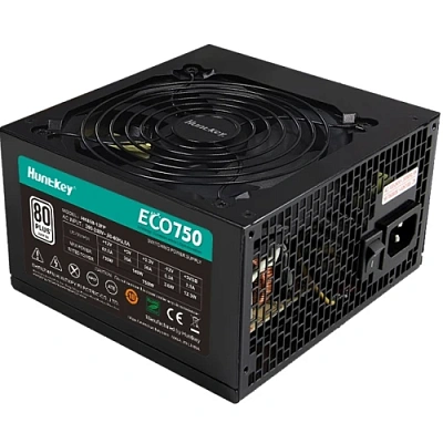 Блок питания ATX 750W Huntkey ECO750, Plus PCI-E (ECO750)