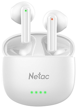Наушники беспроводные Netac LK35 White (LK35WEN)