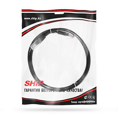 Патч Корд SHIP Cat.5e UTP LSZH RJ-45 0.5 м S3025BK0050-P (S3025BK0050-P)
