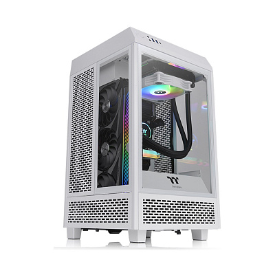 Компьютерный корпус Thermaltake The Tower 100 Snow без Б/П (CA-1R3-00S6WN-00)