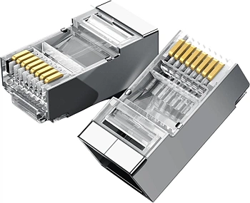 Коннектор UGREEN RJ-45 (FTP) CAT 6, 100шт., NW111 (50248) 