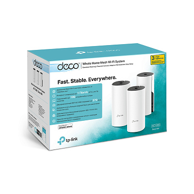 Беспроводная MESH-система TP-Link Deco M4(3-pack) (Deco M4(3-pack))