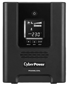 Источник бесперебойного питания, CyberPower (PR3000ELCDSL)
