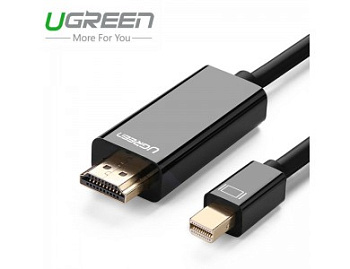 Кабель UGREEN MD101 Mini DP Male to HDMI Cable 4K 1.5m (Black) (20848)