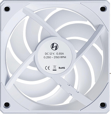Вентилятор для корпуса Lian Li Uni Fan CL120 Wireless Reverse 3-pack White (G99.12RCL1W3W.00)