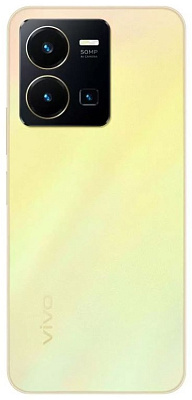 Смартфон vivo Y35, 4/64GB, Dawn Gold (V2205 64GB ЗОЛОТОЙ РАССВЕТ/АЛТЫН ТАҢ)