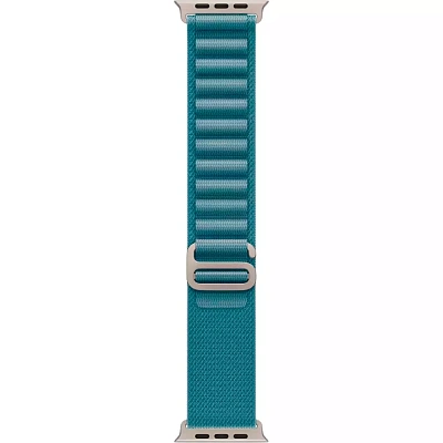 Смарт часы Apple Watch Ultra 3 GPS + Cellular 49mm Natural Titanium Case with Light Blue Alpine Loop - Medium (MEWM4QR/A)